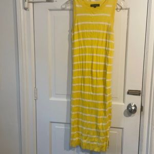 Gorgeous yellow striped dress